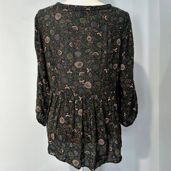 American Eagle Floral Top Women's Size Medium - Picture 4 of 8